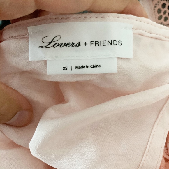 SOLD*Revolve Lovers + Friends • Pink Lace Dress - Picture 7 of 8